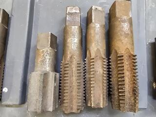 16 Large Threading Taps 