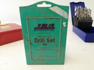 4x Assorted Sets of Jobber Drill Bits