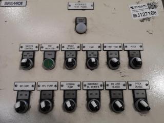 Industrial Hydraulic Test Control Panel