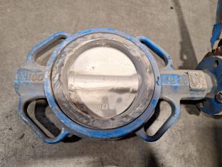 6 Assorted Butterfly Valves