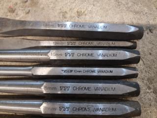 Assorted Lot of TTI Chrome Vandium Punches
