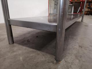 Stainless Steel Commercial Kitchen Prep Table Bench