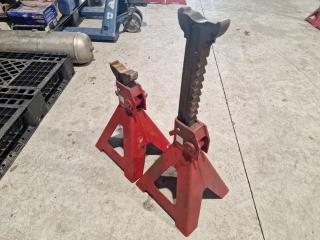 Pair of Big Red 12Ton Jack Stands