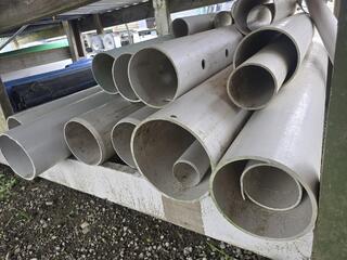 Assorted PVC pipe sections