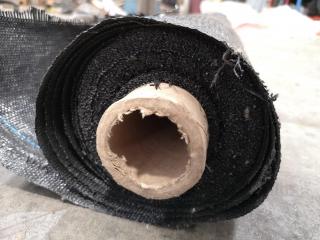 Roll of Black Wolven Agricultural Sheeting Material