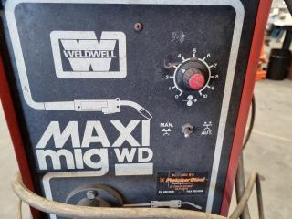 Weldwell Maxi Mig 300PS Welder w/ Maxi Mig WD Unit