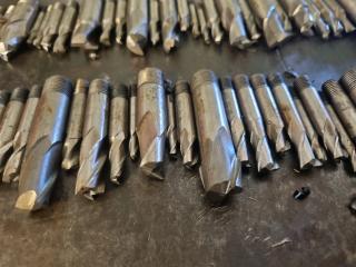 Large Lot of Milling Machine Endmills 