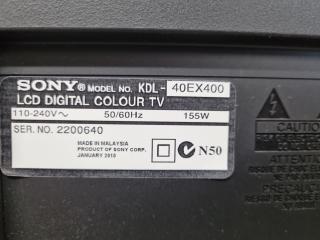 Sony 40" LCD Digital Full HD TV Television