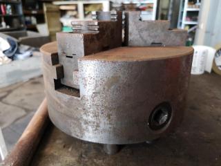 3-Jaw Lathe Chuck, 220mm Dia