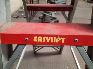 Ulrich Aluminum Easylift Step 1.2M Ladder