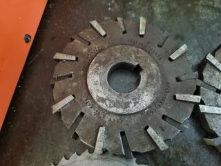 8 Milling Machine Blades 