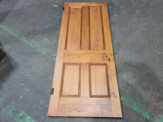 Vintage Wood Interior Door