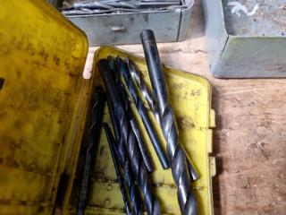 Assorted Jobber Drill Bits & More