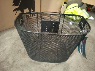 Pair of OnTrack Handlebar Mount Wire Baskets