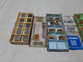 9 Assorted Partial Packs of Milling Inserts