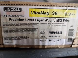 Lincoln Electric UltraMag S6 MIG Wire, 0.9mm Size