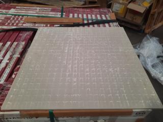 12.3M2 Garbon Seramic 600x600x10mm Onista Shift Ceramic Floor Tiles