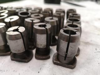 35x Assorted Milling Chuck Collets