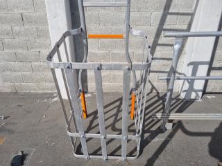 Aluminum Access Ladder and Safety Barrier