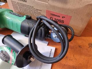 Hitachi Professional 100mm Angle Grinder G 10SS, As New!