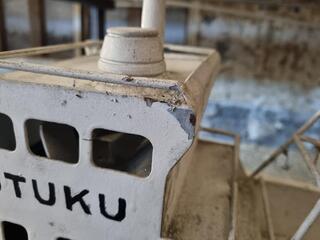 Steel Custom Built Model of Fishing Vessel Kotuku
