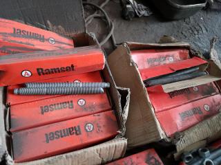 Bulk Lot of Ramset Chemset Anchor Studs