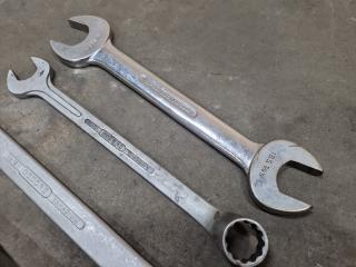 11x Assorted Combination Spanner Wrenches