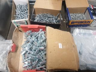 Large Lot of Assorted Fastners