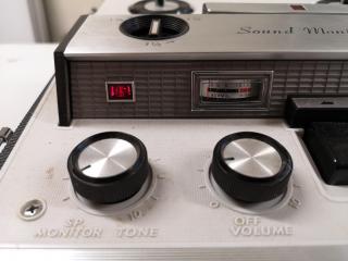 Vintage National Sound Monitor System RQ-703S Reel to Reel Player