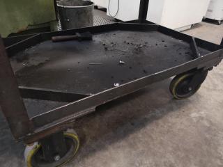 Heavy Steel Workshop Cart Trolley