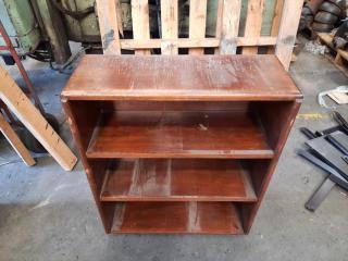 3 Shelf Wooden Cabinet