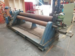 Heavy Duty Three Phase Plate Rollers