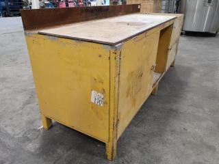 Heavy Duty Steel Workbench