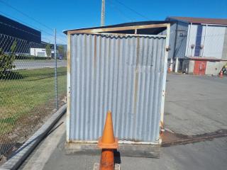 Small Steel Framed Shed