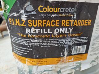 ColourCrete P.I.N.Z Sueface Retarder, Green,, Partial Jug