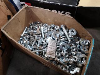 Assorted Lot of Bolts & Nuts