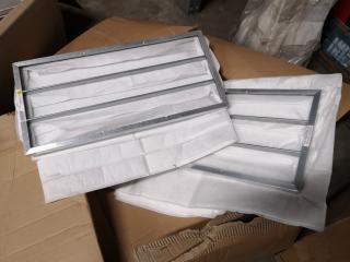 Assorted Lot of Commercial Ventilation System Air Filters