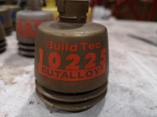 11x Assorted Eutalloy Metallic Coating Powders