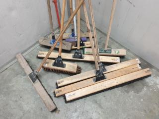 Large Lot of Brooms