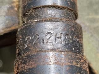 15x Morse Taper No.2 Drills, Metric Sizes