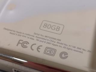 Apple iPod 5th Gen, 80Gb, w/ Box