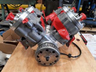 Experimental MACL V4 Two Stroke Engine and Parts