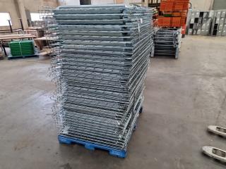 56x Pallet Racking Steel Wire Shelving Panels