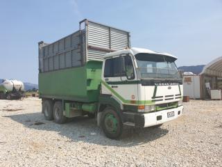 1996 Nissan 6 x 4 Tipper with Silage Box