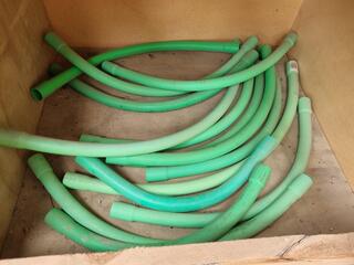 14x 20mm PVC Curved Pipe Couplings.