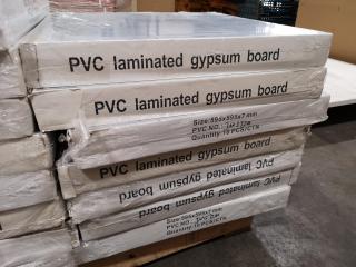 595x595mm PVC Laminated Gypsum Board Ceiling / Wall Panels