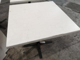 4.5x Square Cafe Tables
