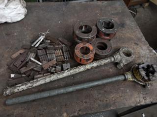 Assorted Pipe Threading Components