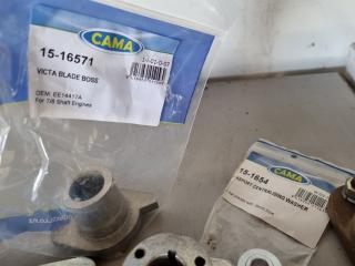 Assorted Lawnmower Spare Parts, Components