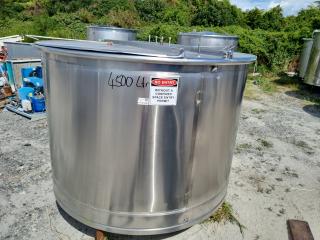 4500 Litre Stainless Tank